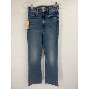 Mother Jeans The Hustler Ankle Fray‎ in Healing Jar NWT Sz 23